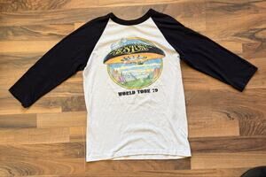 1979 Boston 3/4 Sleeve Raglan Size Medium